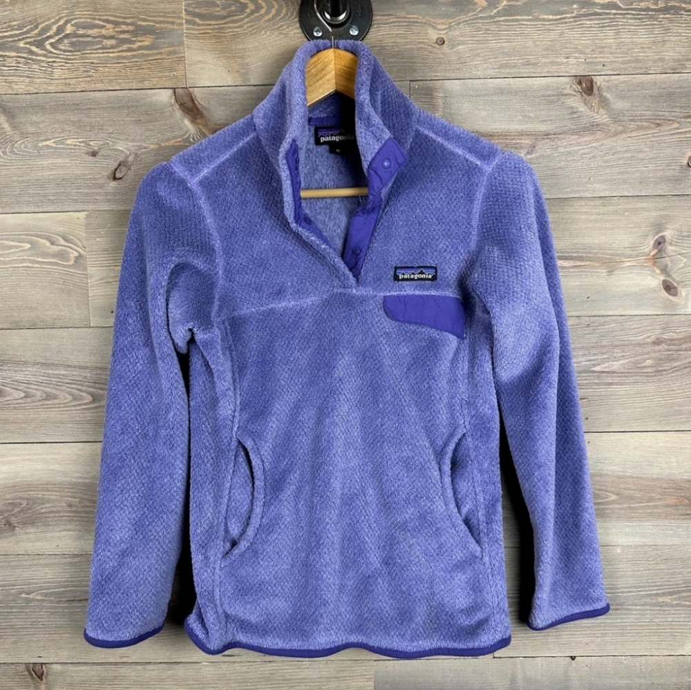 Patagonia Purple Fleece Pullover